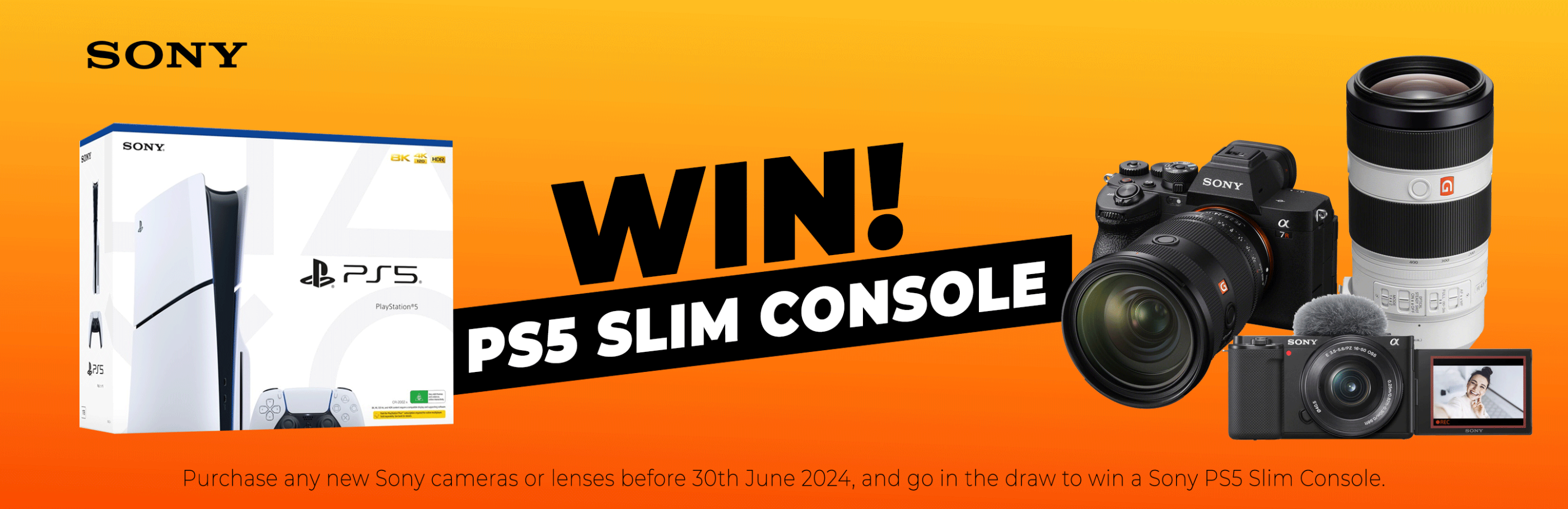 Win a PS5 Slim Console with Sony!