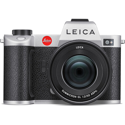 1021320_C.jpg - Leica SL2 Mirrorless Camera with Noctilux-M 50mm f/1.2 Lens and M-Adapter Silver