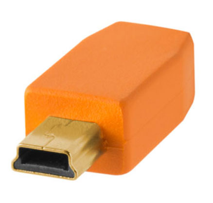 1010313_A.jpg - TetherPro USB 2.0 A Male to Mini-B 5 Pin-15Ft (4.6m) Gold Plated