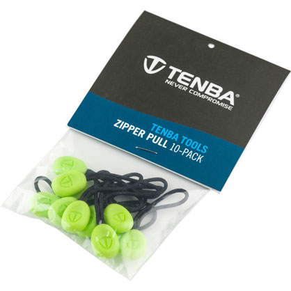 1014183_A.jpg - Tenba Tools Zipper Pulls 10 pack Lime