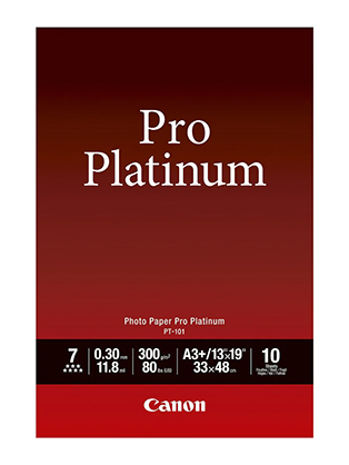 Canon PT-101 A3+ Pro Platinum 300gsm Photo paper  ( 10)