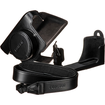 1019373_A.jpg - Fujifilm   X100V  Leather case - Black