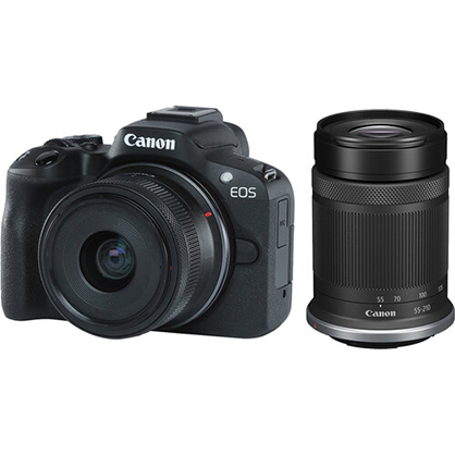 Canon EOS R50 18-45 + 55-210 Kit+ $100 Cashback via Redemption