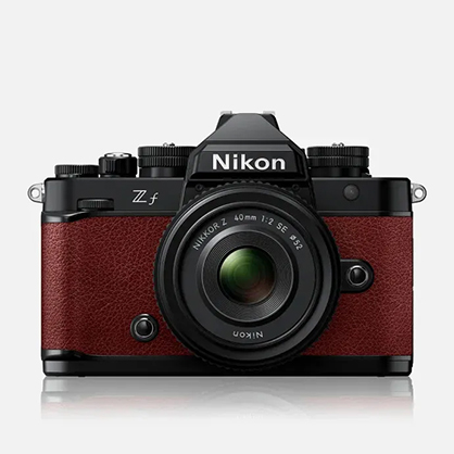 Nikon Zf with 40mm Lens Kit Bordeaux Red + Bonus FTZ II Adapter