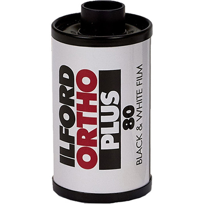 Ilford Ortho Plus Black and White Negative Film (35mm Roll Film, 36 Exposures)