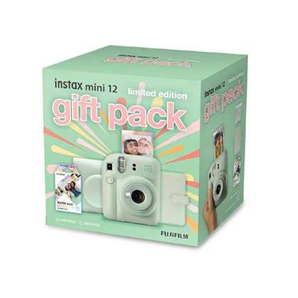Fujifilm Instax Mini 12 Gift Pack Green Limited Edition