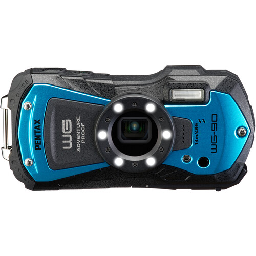 Ricoh Pentax WG-90 Digital Camera Blue