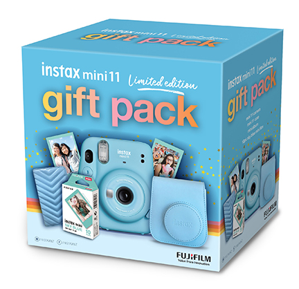 Fujifilm Instax mini 11 Gift Pack Sky Blue