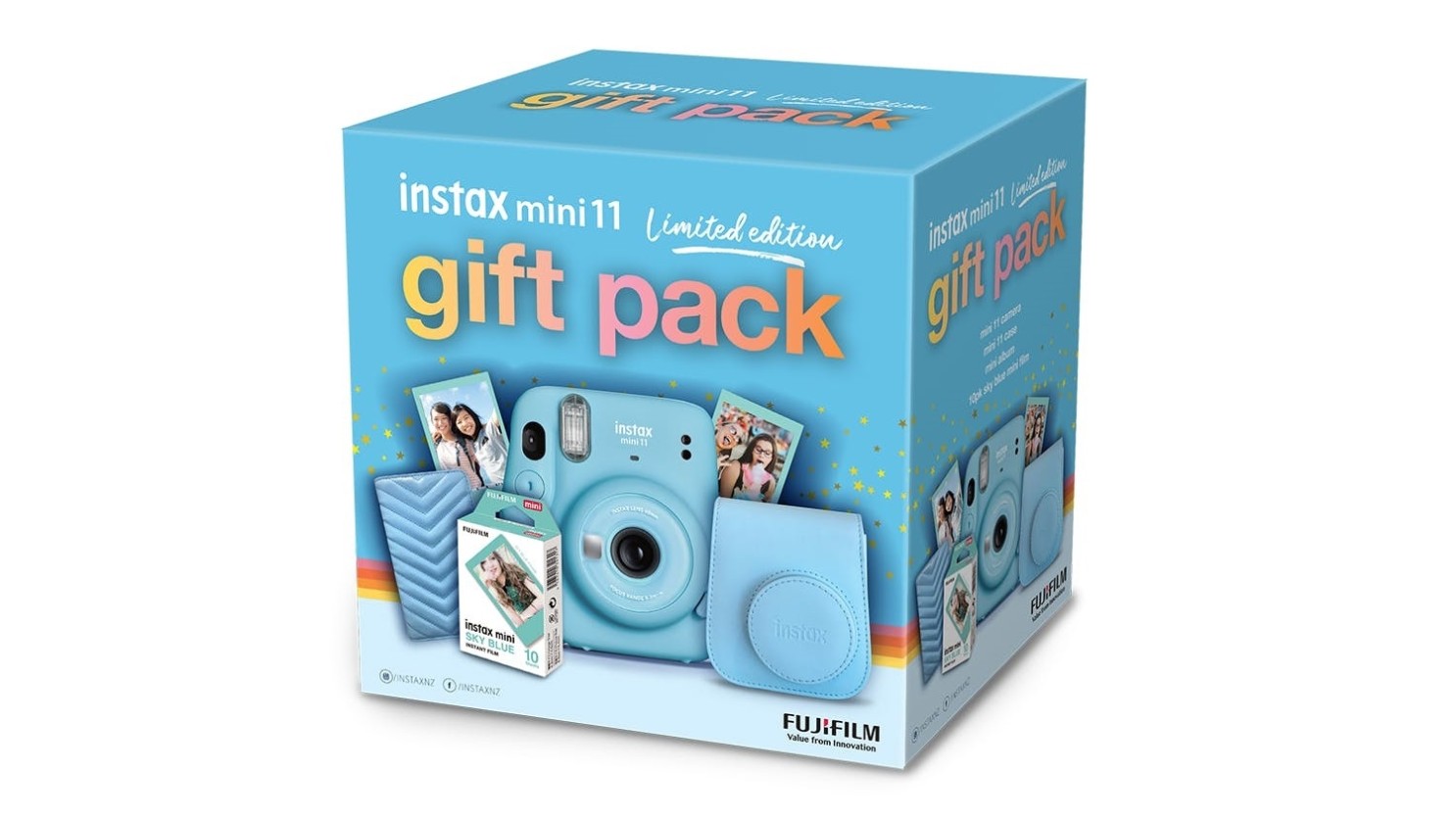 Fujifilm Instax Mini 11 Limited Edition Gift Pack (Blue)