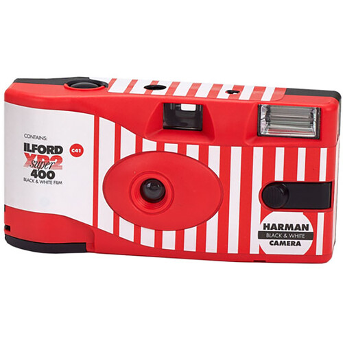 Ilford XP2 Super Single Use Camera (Red)