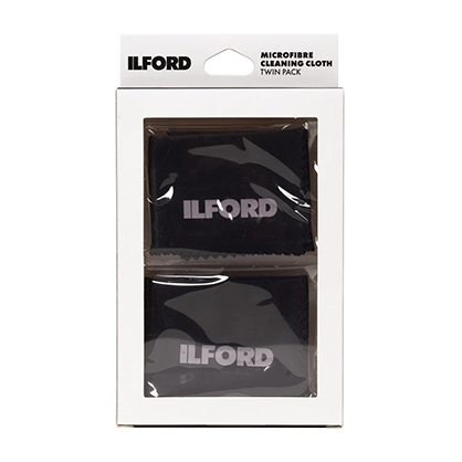 Ilford Cleaning Cloth Black Twin Pack