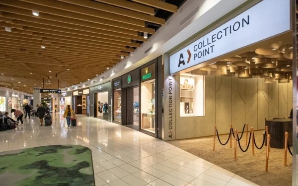Collection point at Auckland International Airport