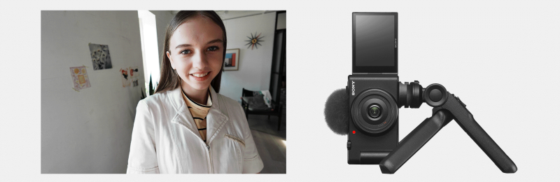 Sony ZV-1F Vlogging Camera