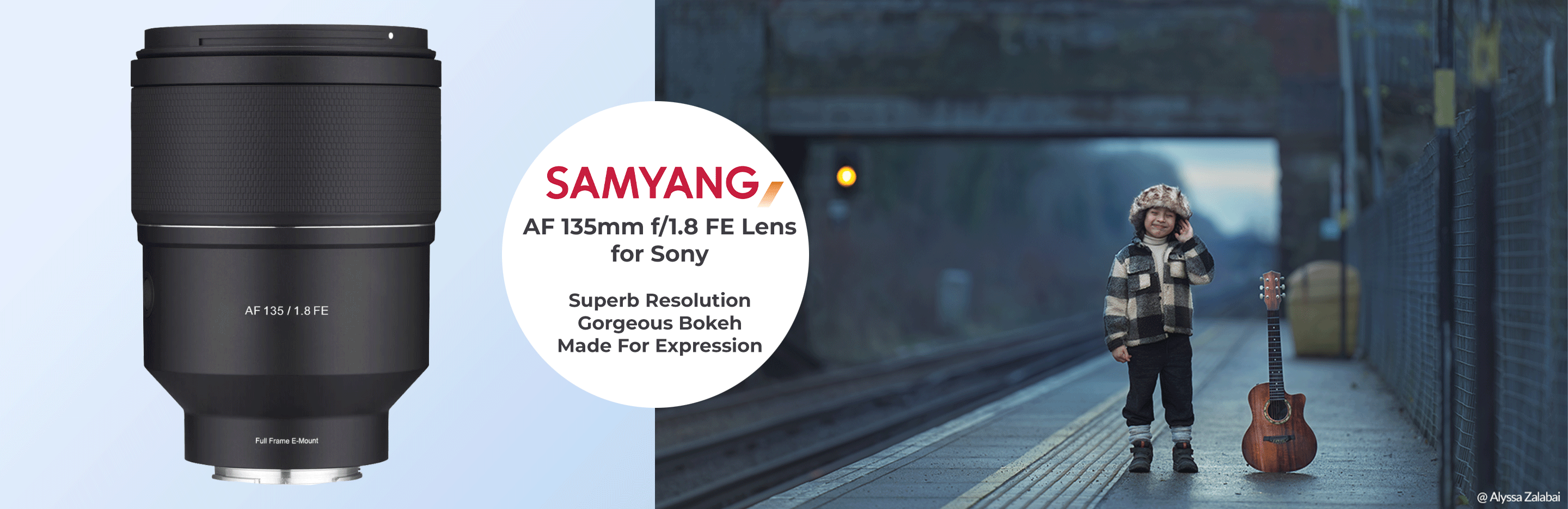 Made for Expression Samyang AF 135mm for Sony FE