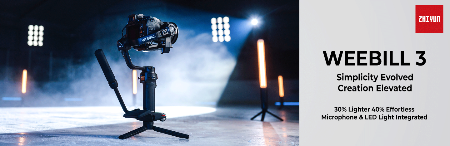 ZHIYUN WEEBILL 3 Simplicity Evolved Creation Elevated