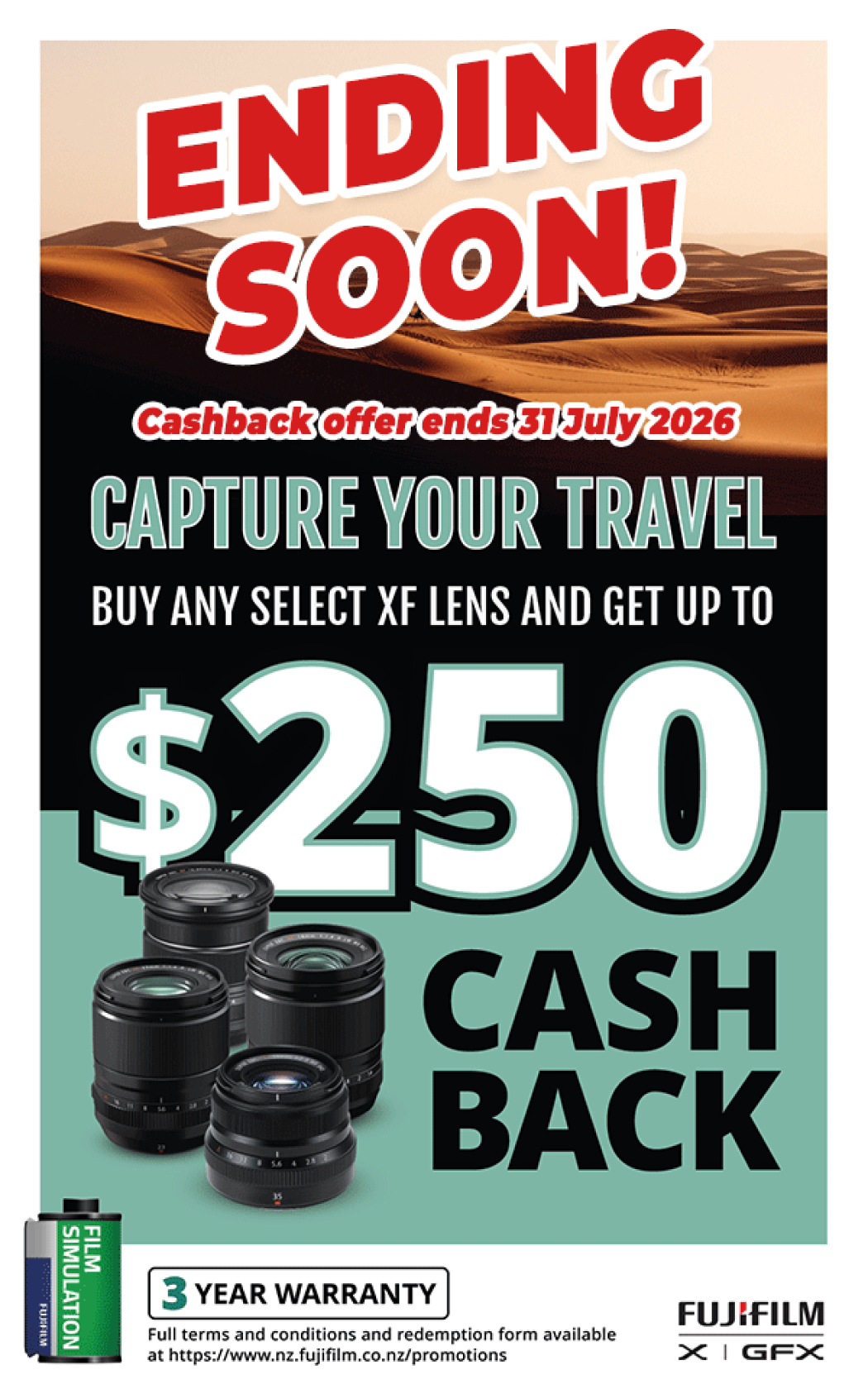 Fuji cashback ending soon BOTTOM