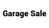 Garage Sale ❱ Stock on Hand