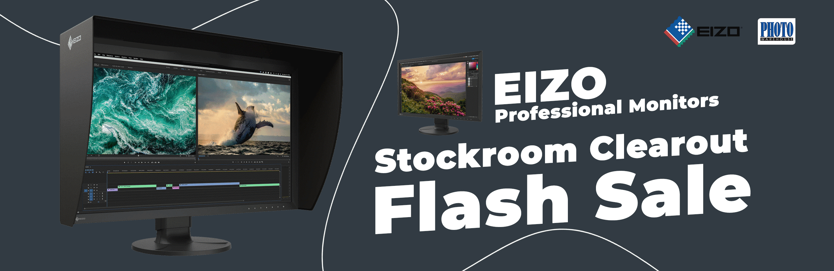 Banner for EIZO Stockroom Clearout