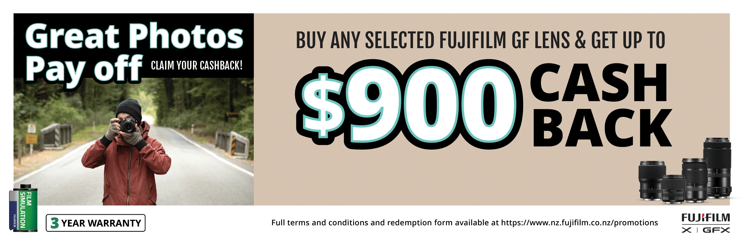 Fujifilm GFX Cashback 