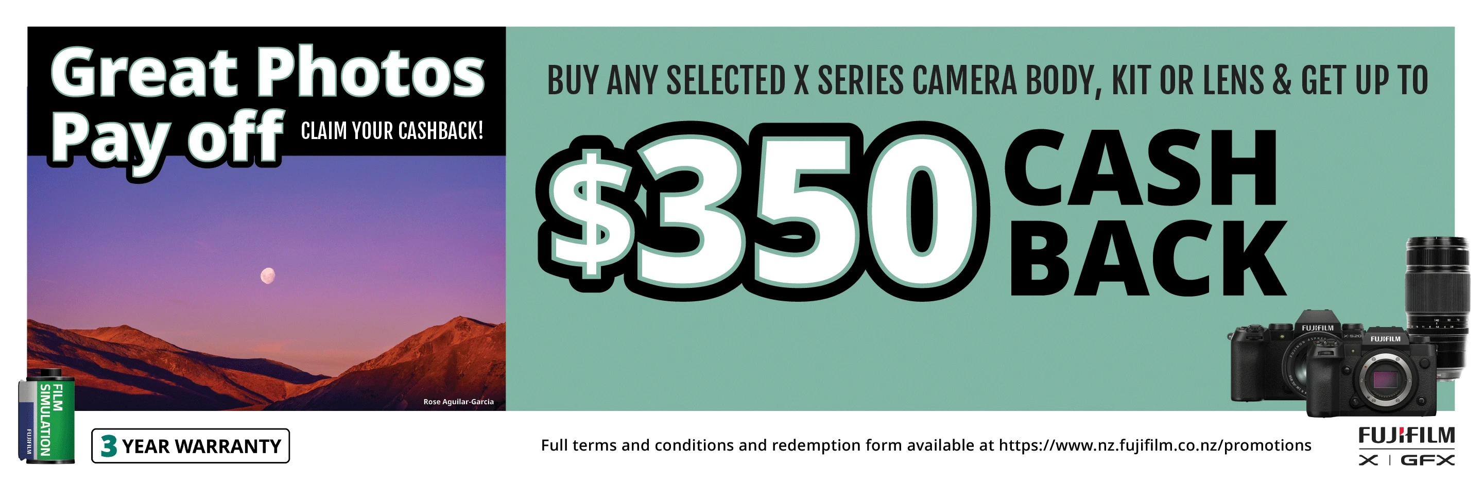 Fujifilm X Cashback