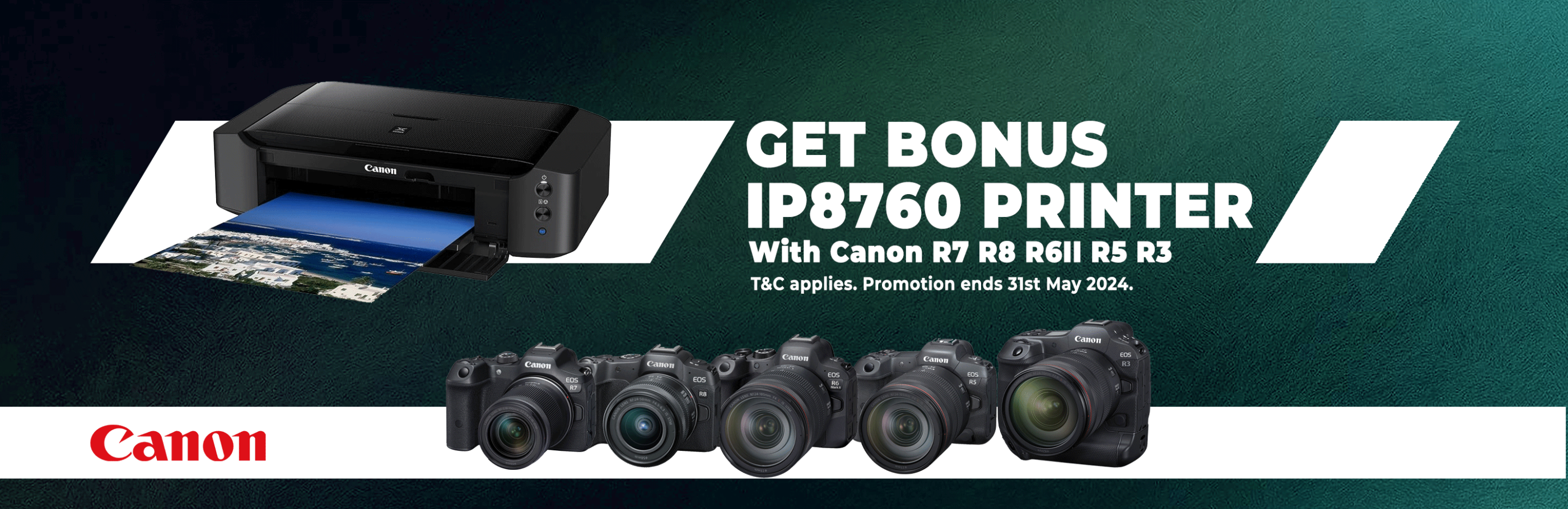 Bonus Printer with Selected Canon Cameras
