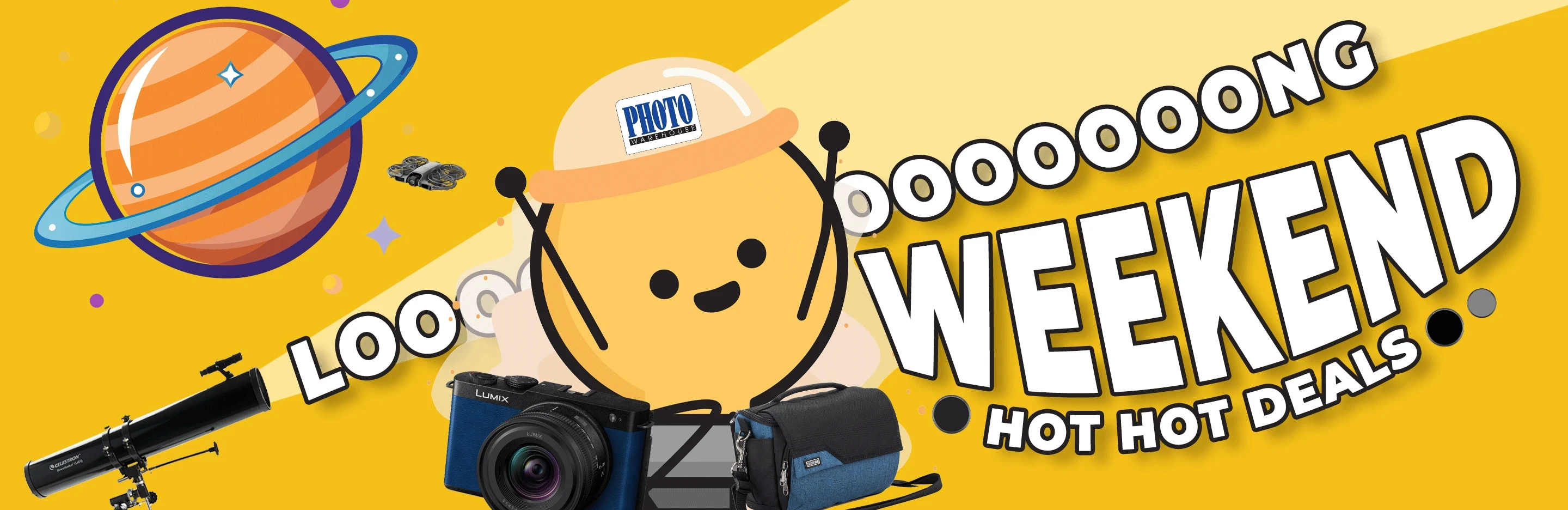 Banner for Long Weekend Deals