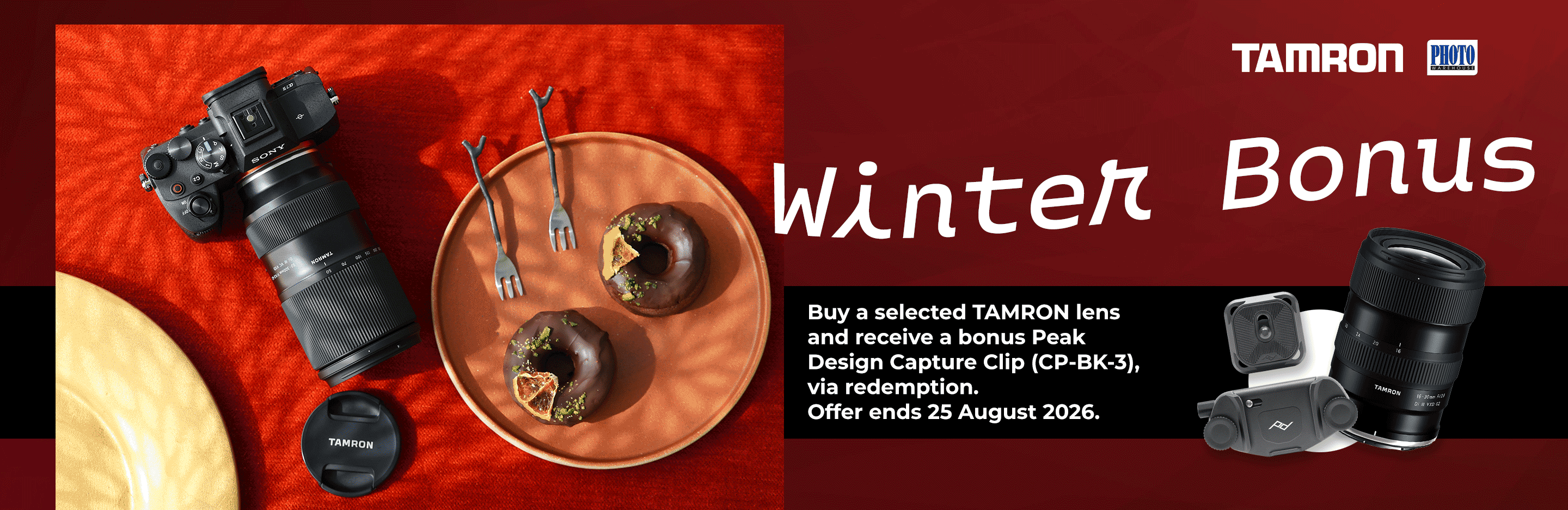Banner for Tamron Winter Bonus