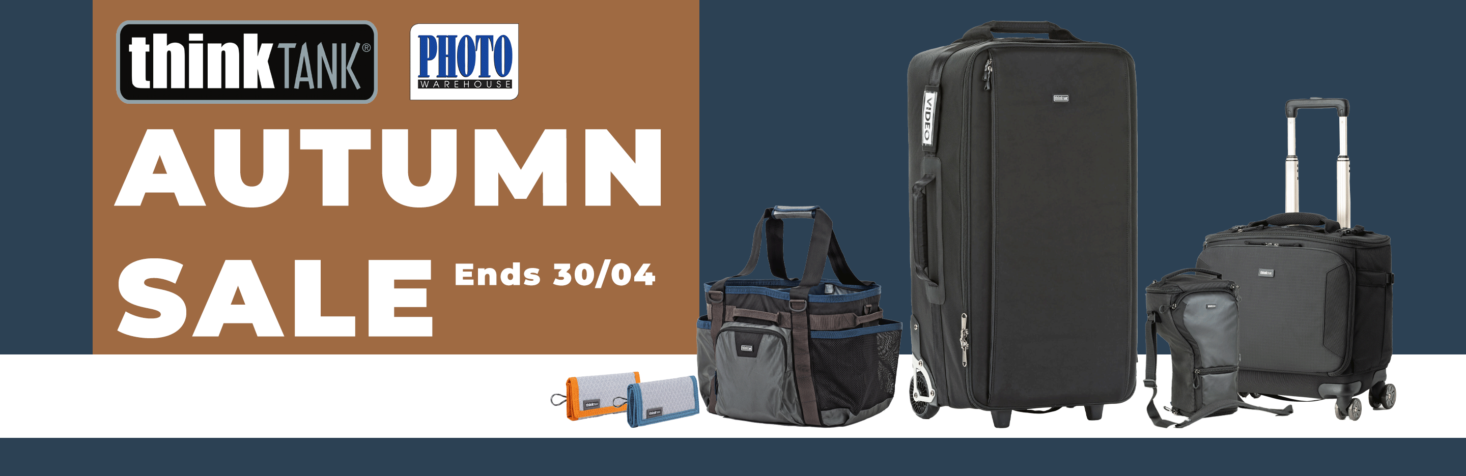 Banner for ThinkTank Autumn Sale 