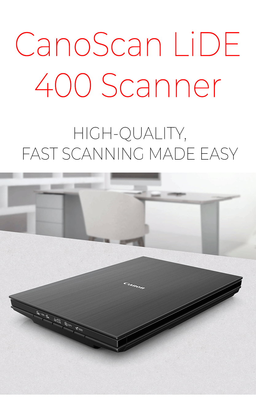 CanoScan LiDE 400 full colour image scanner
