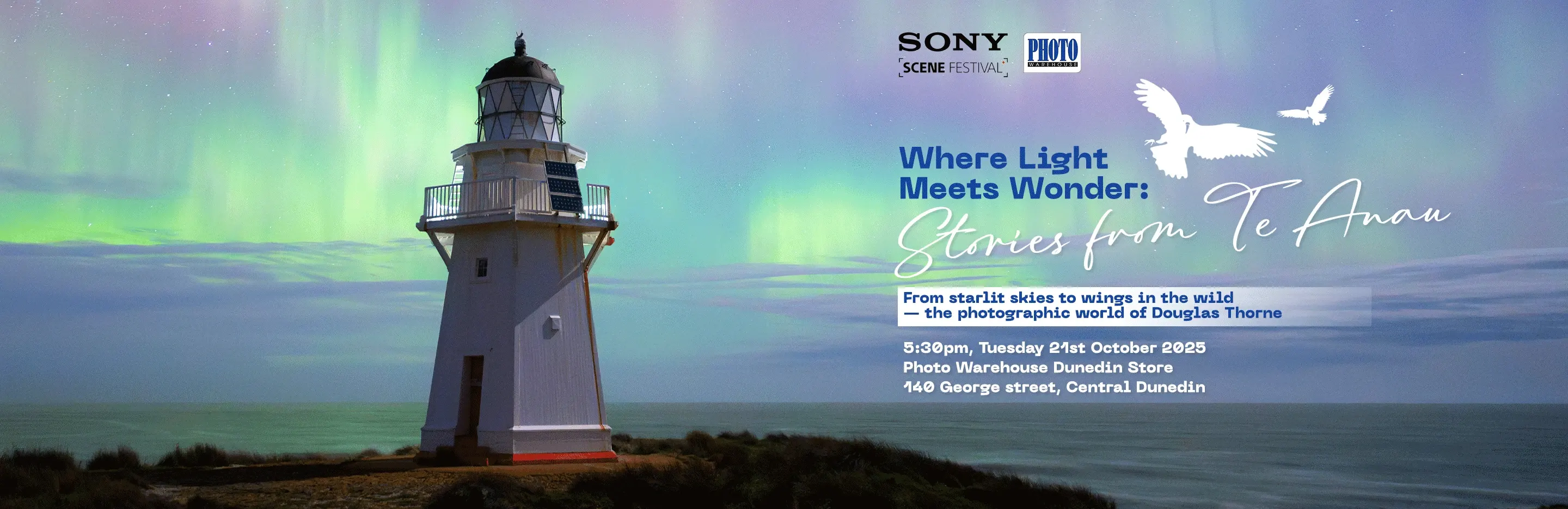 Dunedin Event: Stories from Te Anau by Douglas Thorne