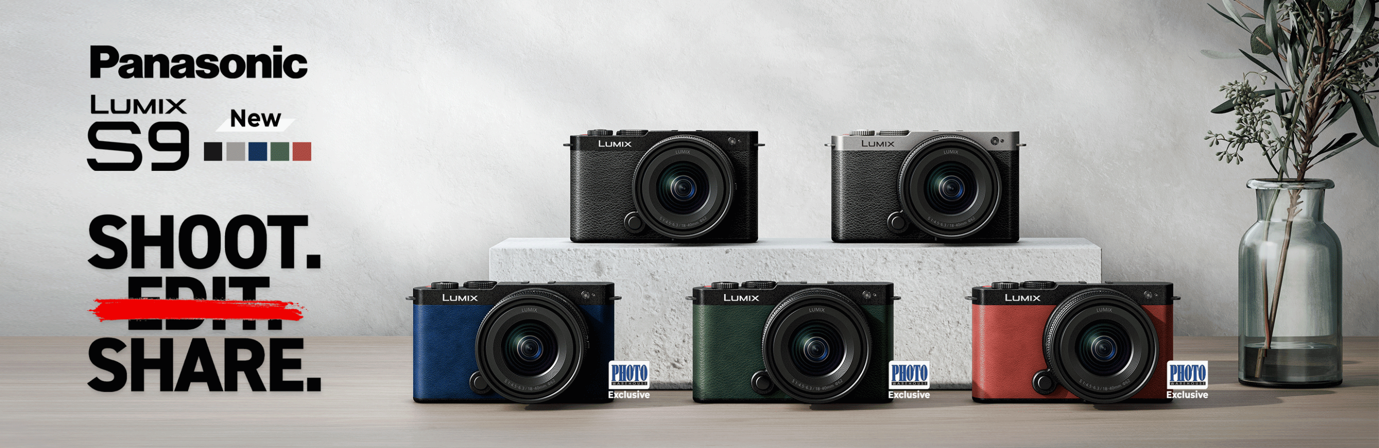 Panasonic S9 Smallest Full Frame Lumix S