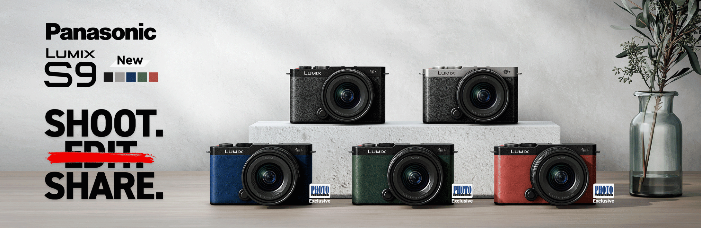 Panasonic S9 Smallest Full Frame Lumix S