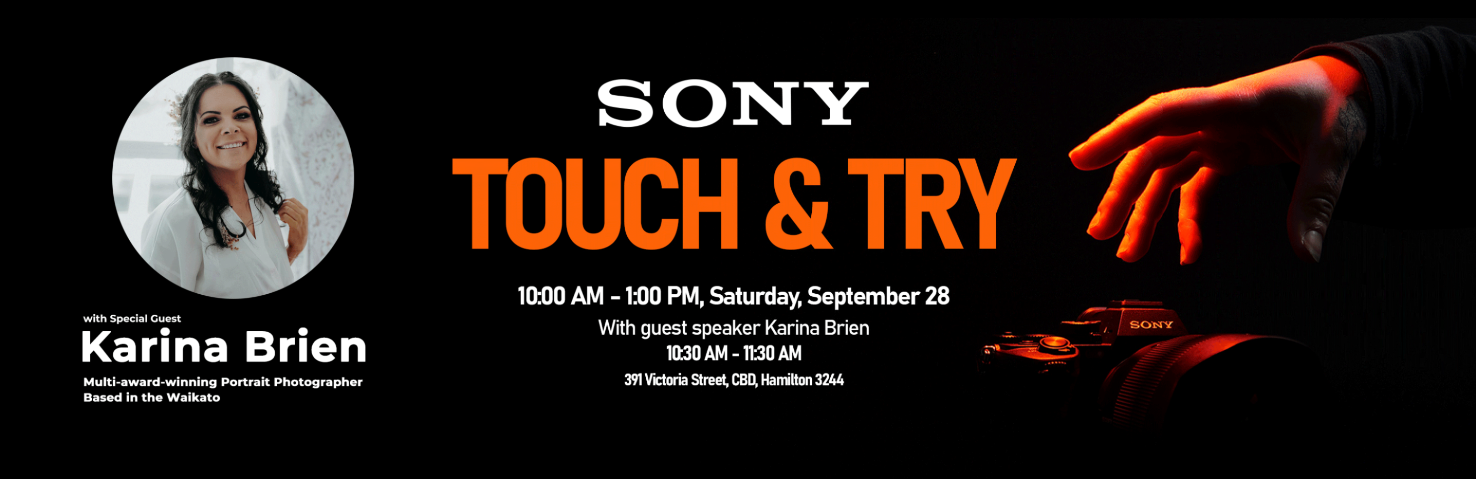 Sony Touch & Try in Hamilton