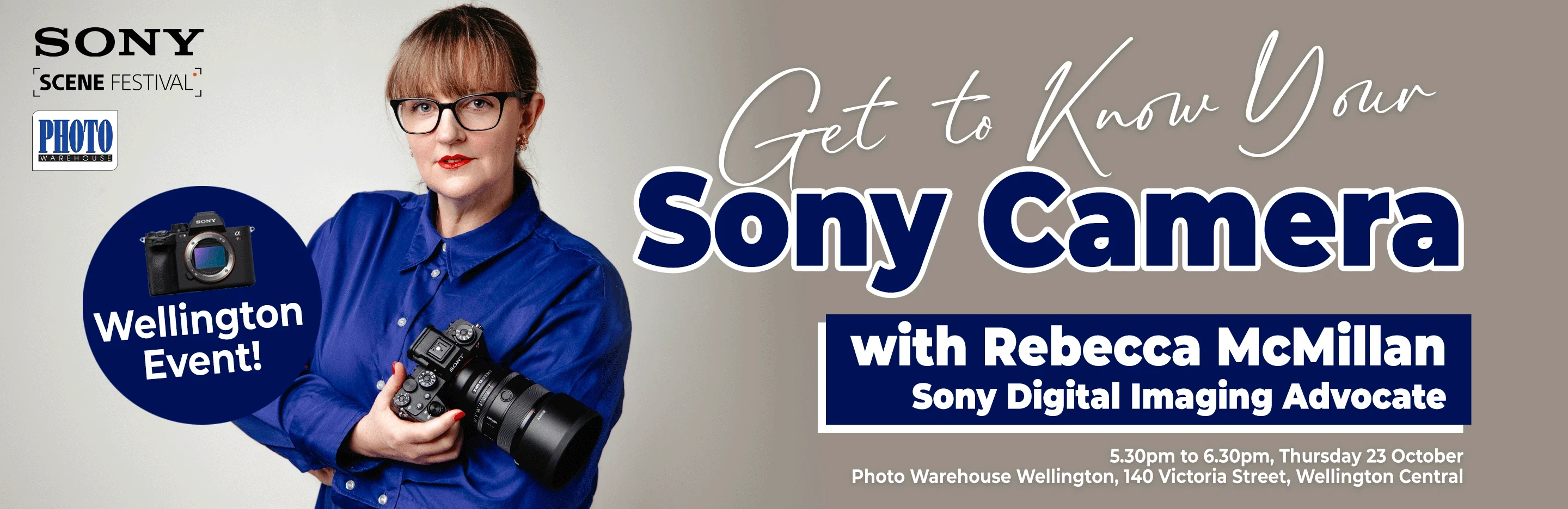 Wellington Event - Get to Know Your Sony Camera