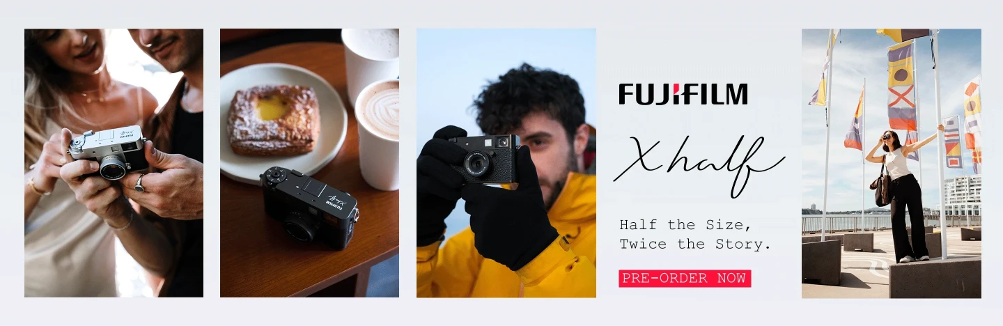 Fujifilm X half - half the size, twice the story