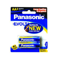 PANASONIC EVOLTA AA BATTERIES (2x)