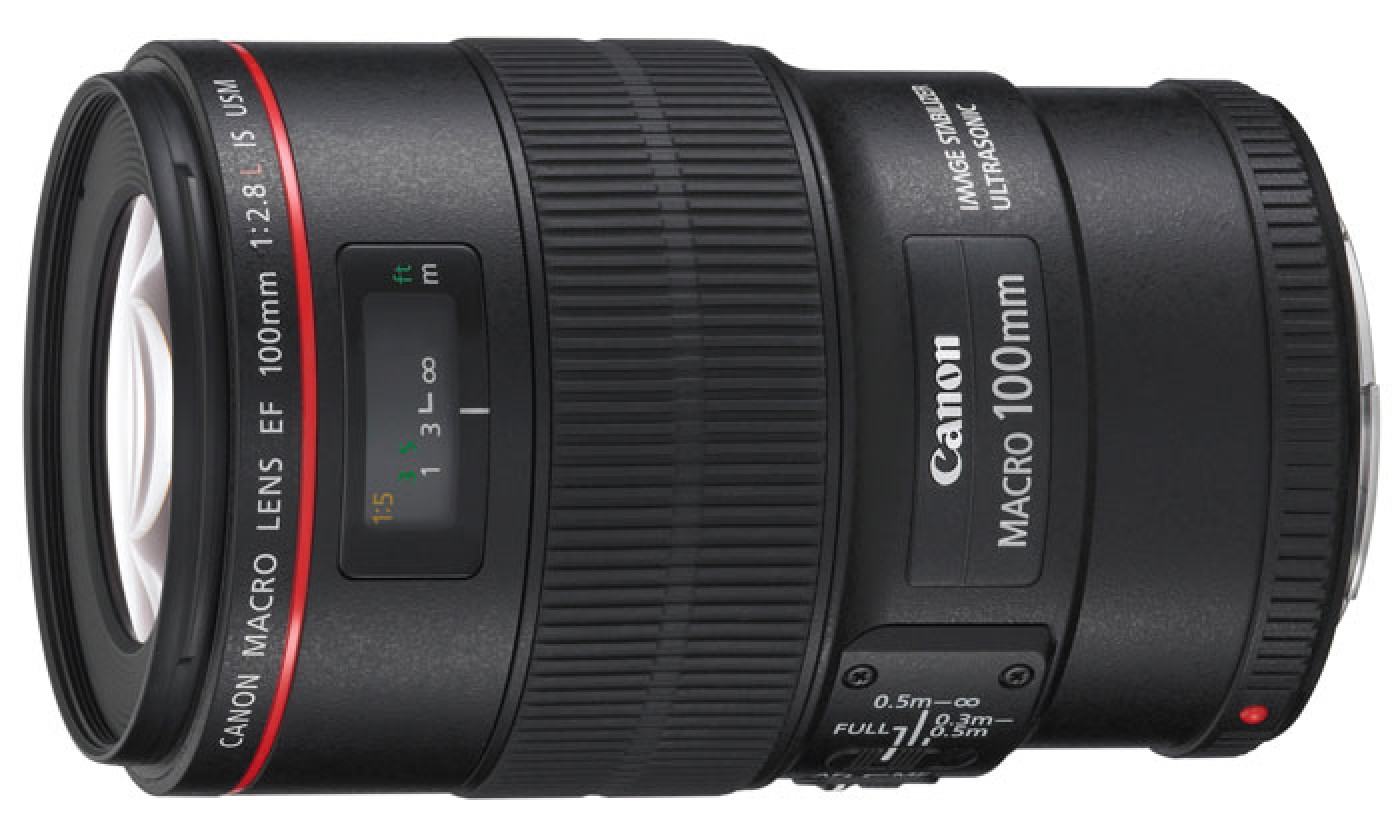 Canon EF 100mm f2.8 L IS USM Macro lens