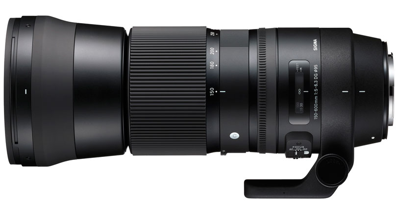 Sigma 150-600mm f/5-6.3 DG OS HSM Contemporary Lens for Canon