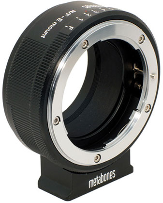 Metabones Nikon G Lens to Sony NEX Camera Lens Mount Adapter - Best Available Image