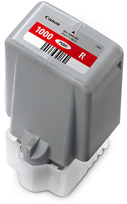 1012100_A.jpg - Canon PFI-1000R Red Ink Prograf 1000 - Thumbnail 1