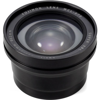 Fujifilm WCL-X70 Wide Conversion Lens for X70 Digital Camera black - Best Available Image