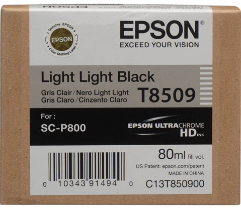 Epson T8509 80ml Light Light Black SC-P800