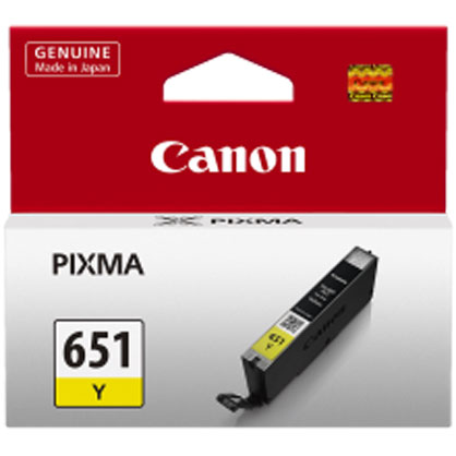 Canon CLI-651 Yellow Ink Standard Yield