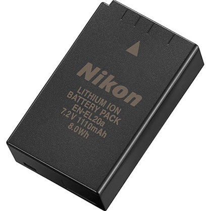 1014640_A.jpg - Nikon EN-EL20a Battery (7.2V, 1110mAh) - Thumbnail 1