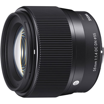 Sigma 56mm f/1.4 DC DN Cont. lens Sony E