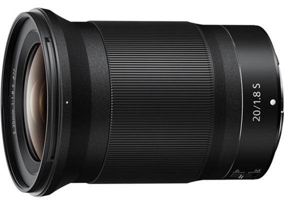 Nikon NIKKOR Z 20mm f/1.8 S Lens + $150 Cashback