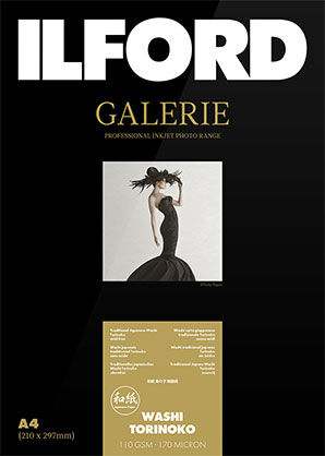 Ilford Galerie Prestige Washi Torinoko (110gsm) A4 (21x29.7cm) 25 Sheets GPWT7