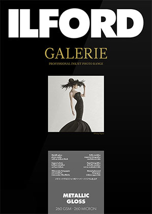 Ilford Galerie Metallic Gloss (260gsm) 24" 61cm x 30.5m Roll GPMG10