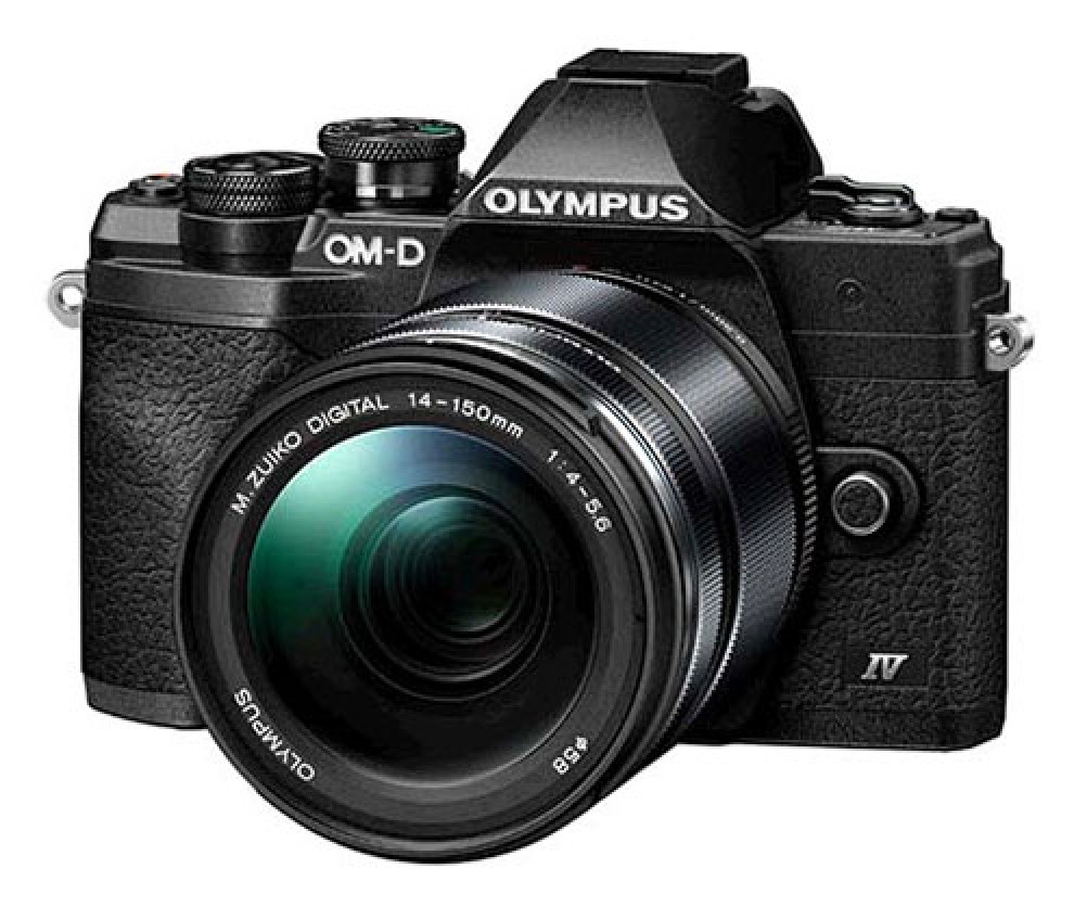 Olympus OM-D E-M10 Mark IV Mirrorless Digital Camera with 14-150mm Lens (Black)