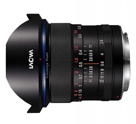 Laowa 12mm f/2.8 Zero-D (Black) Sony FE